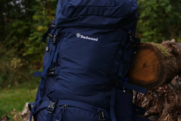 Grizzly 65L backpack in outdoor setting