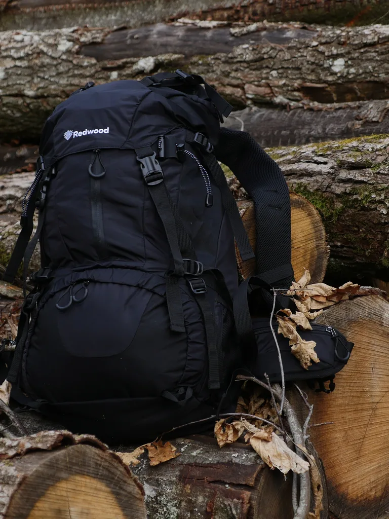 Wolf 40L backpack in outdoor setting